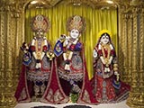 Shri Harikrishna Maharaj and Shri Radha-Krishna Dev